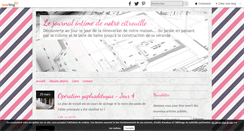 Desktop Screenshot of le-journal-intime-de-notre-citrouille.com